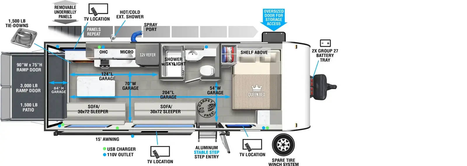 Salem Fsx 190RTK Floorplan